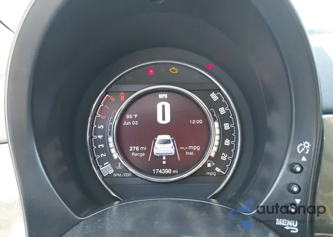 2017 Fiat 500 Pop from USA, damaged, VIN 3C3CFFKR1HT553849